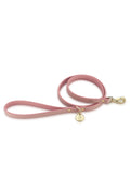 LEATHER LEASH IN POWDER-PINK