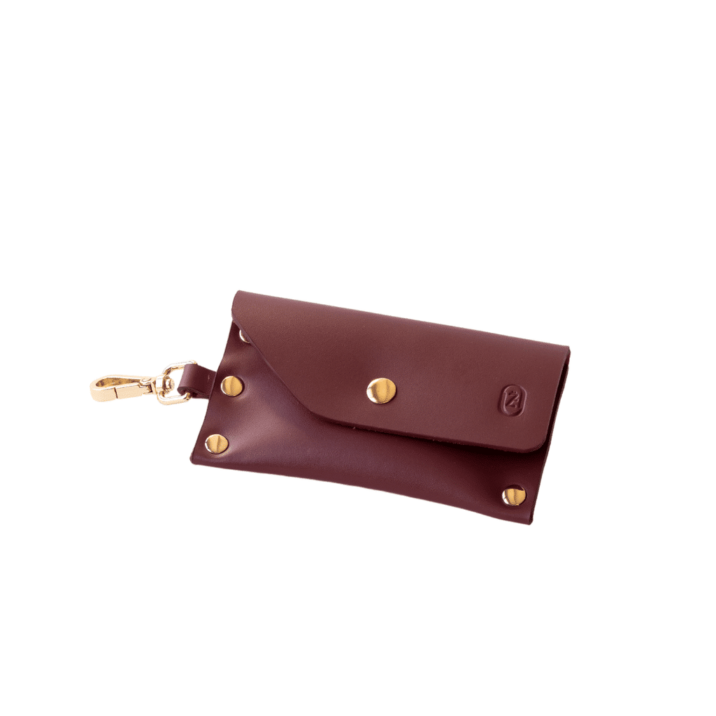 MINI BAG IN BURGUNDY