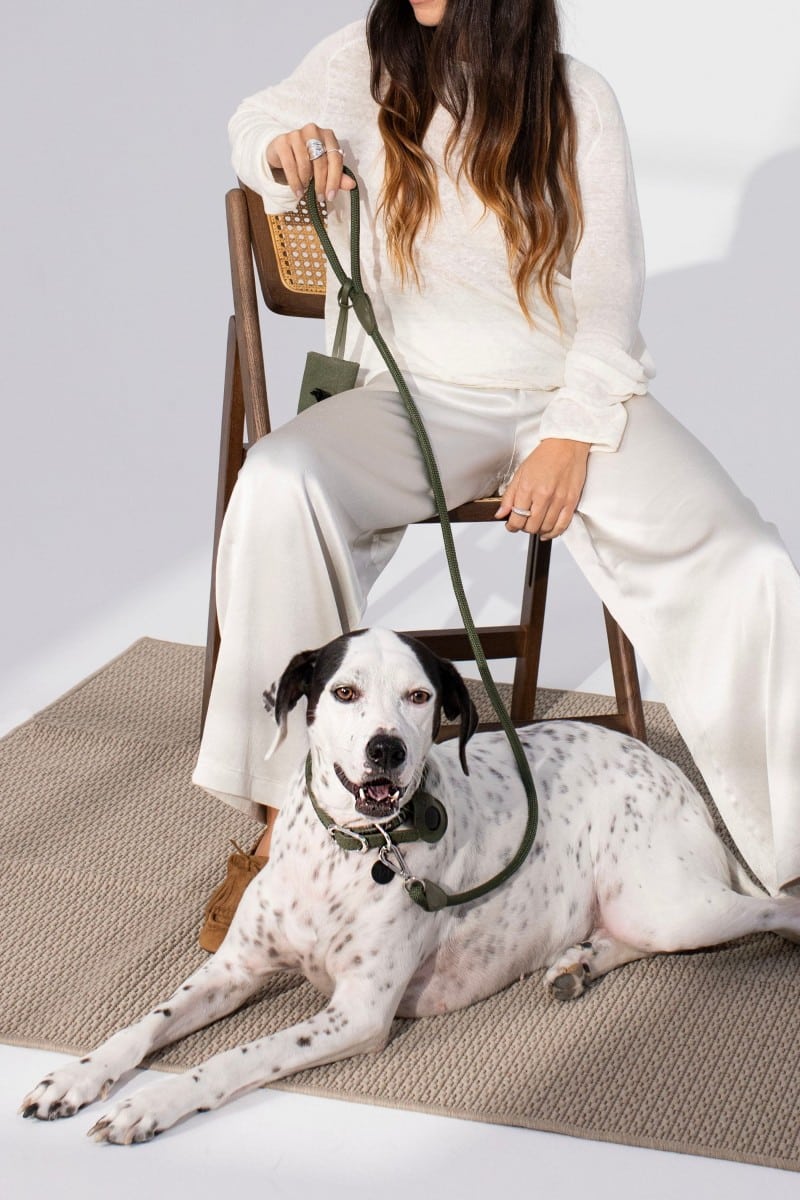 LOOP LEASH IN ARMY GREEN