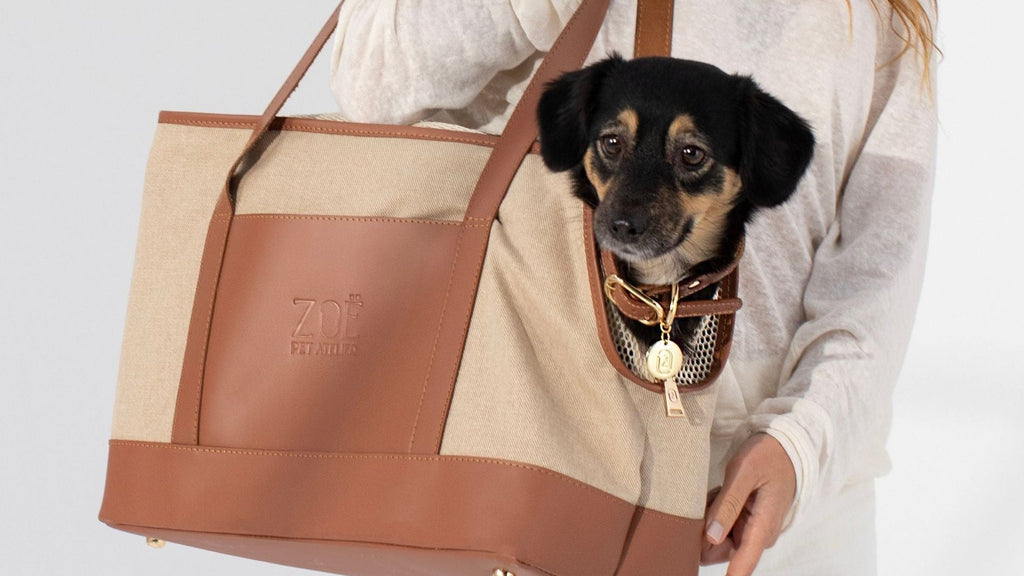 LOOP COLLAR IN CARAMEL BROWN