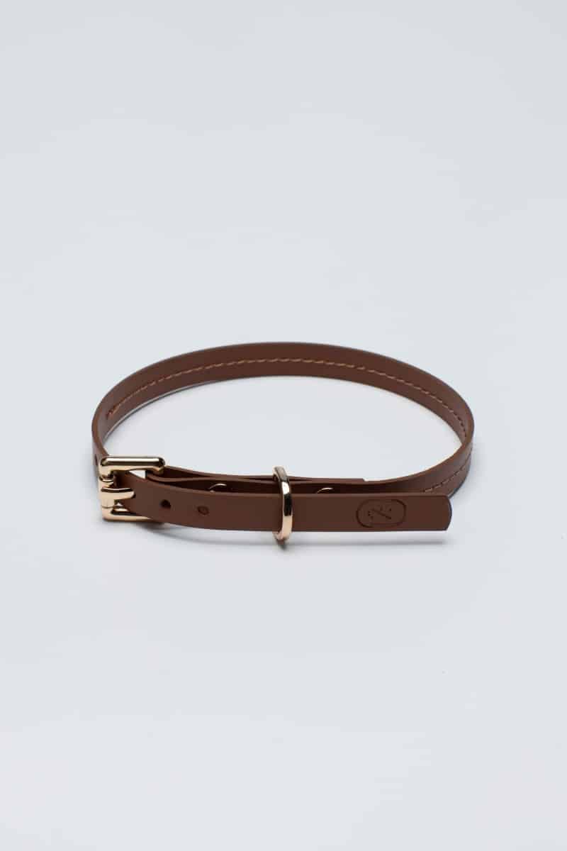 MINI COLLAR IN BROWN