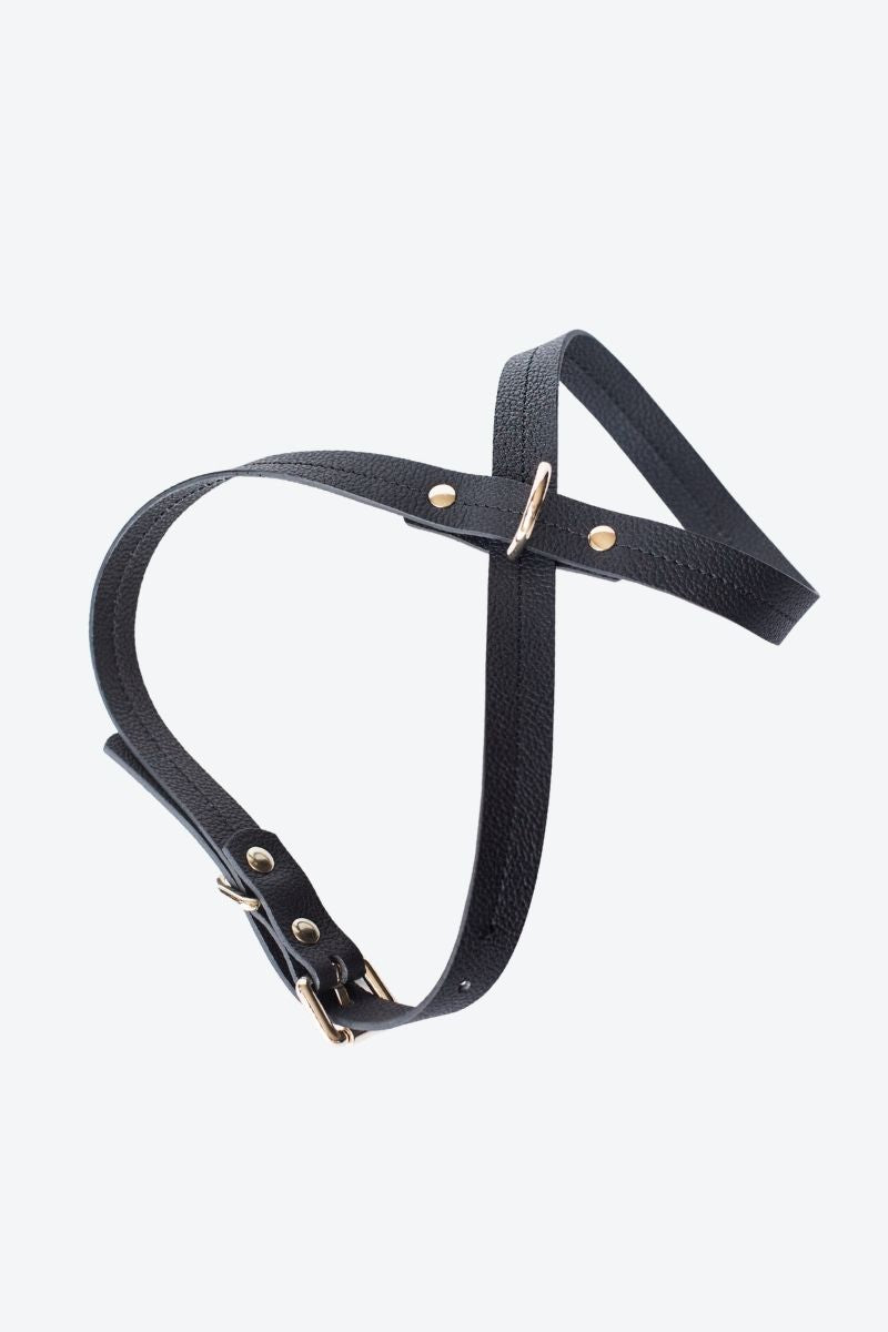 CROSS HARNESS IN BLACK