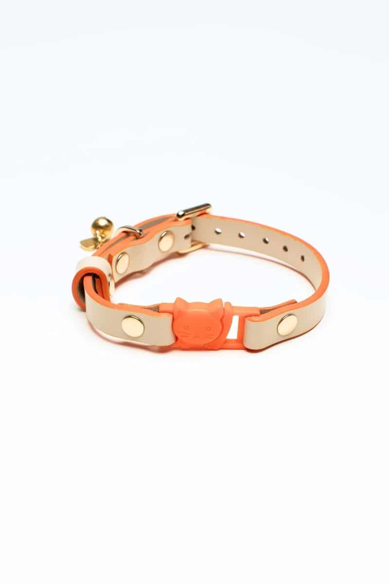 CAT COLLAR IN ORANGE
