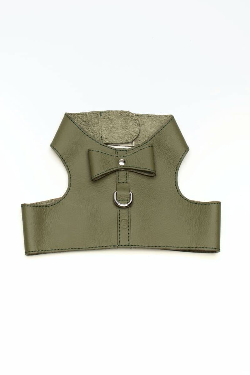 VEST HARNESS IN ARMY GREEN