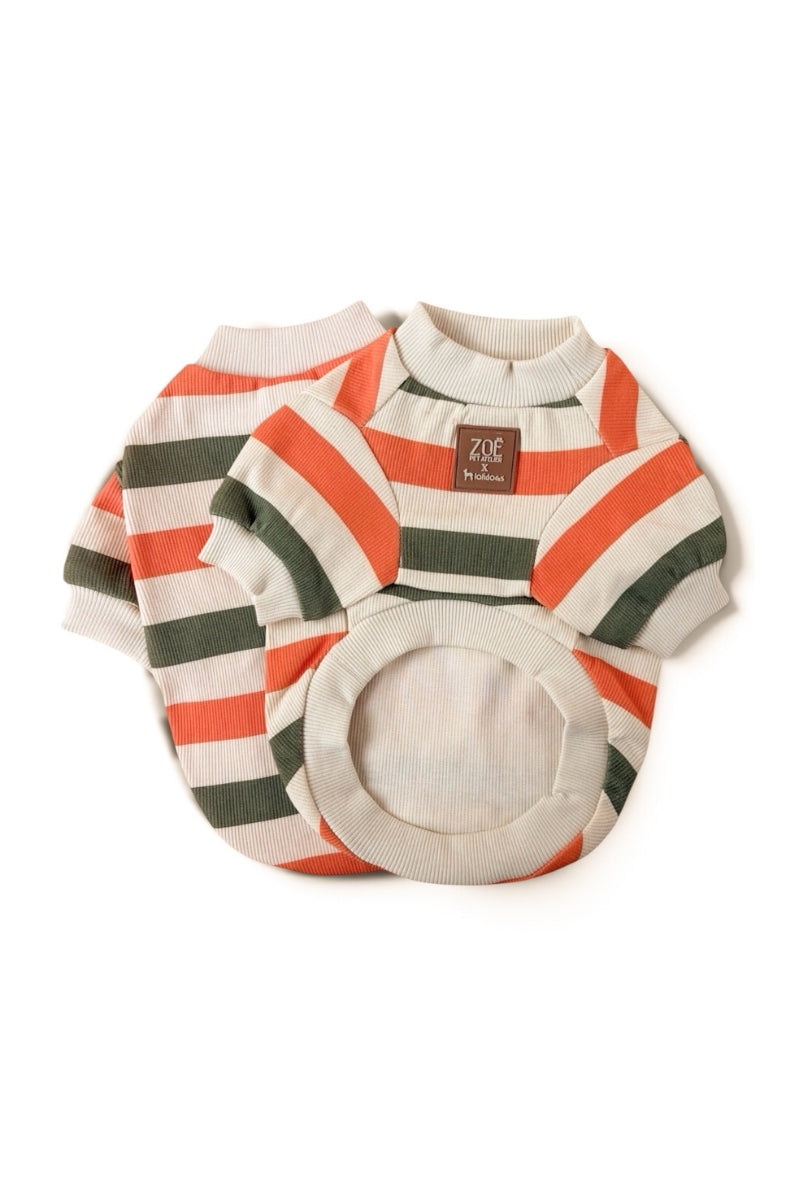 Zoë Pet Atelier × Lolidogs | Basic Stripe Army