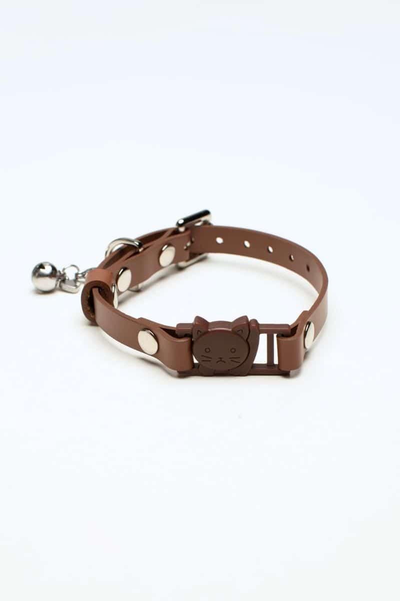 CAT COLLAR IN BROWN