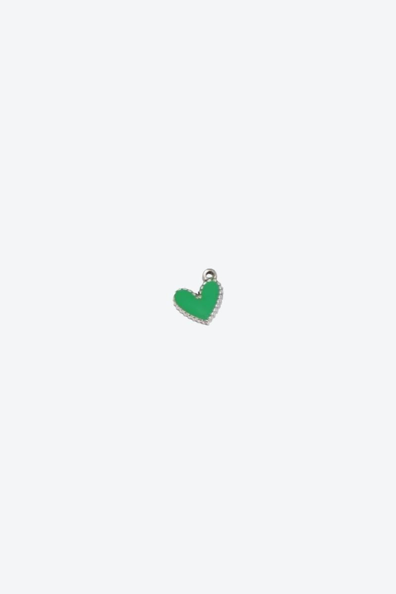 GREEN HEART CHARM