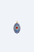 BLUE BEJEWELED CHARM