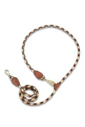 LOOP CROSSBODY LEASH CARAMEL MIX | GOLD