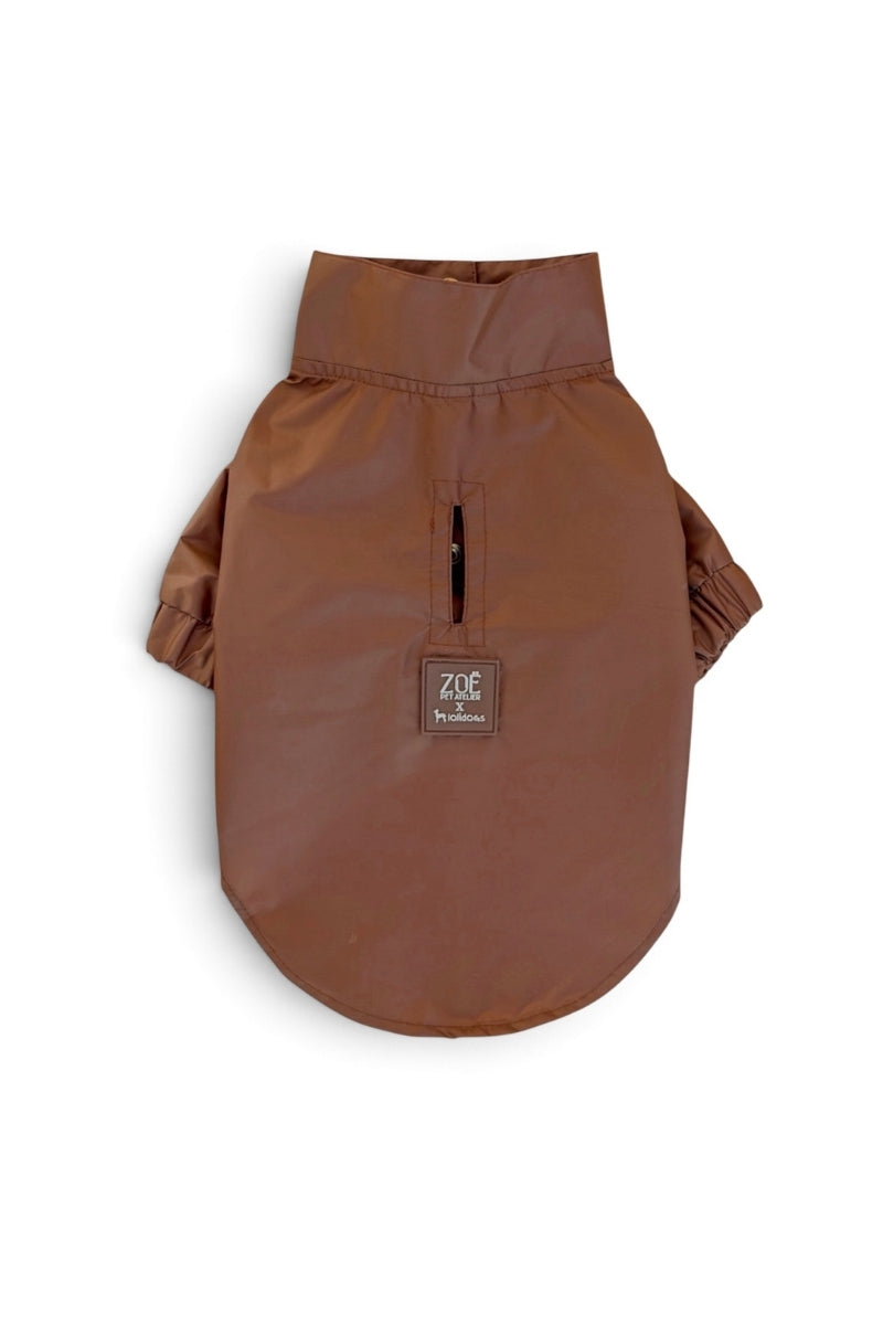 Zoë Pet Atelier × Lolidogs | Raincoat Caramel
