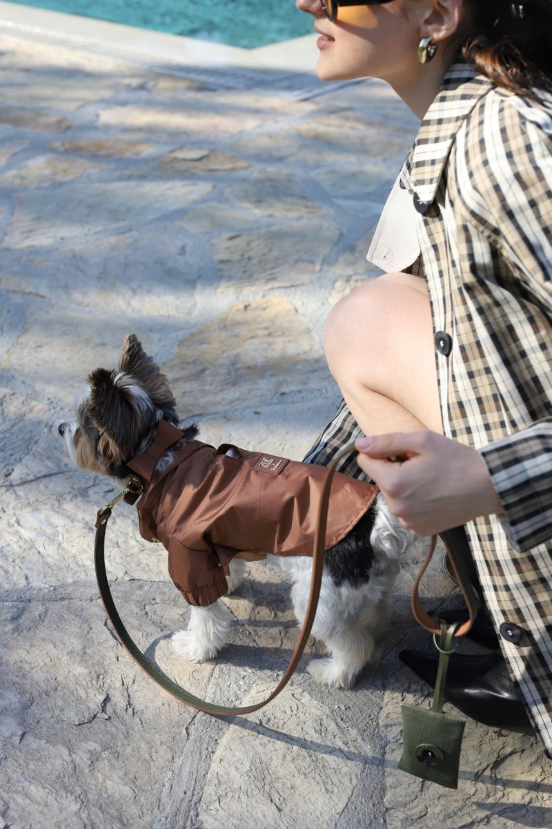 Zoë Pet Atelier × Lolidogs | Raincoat Caramel