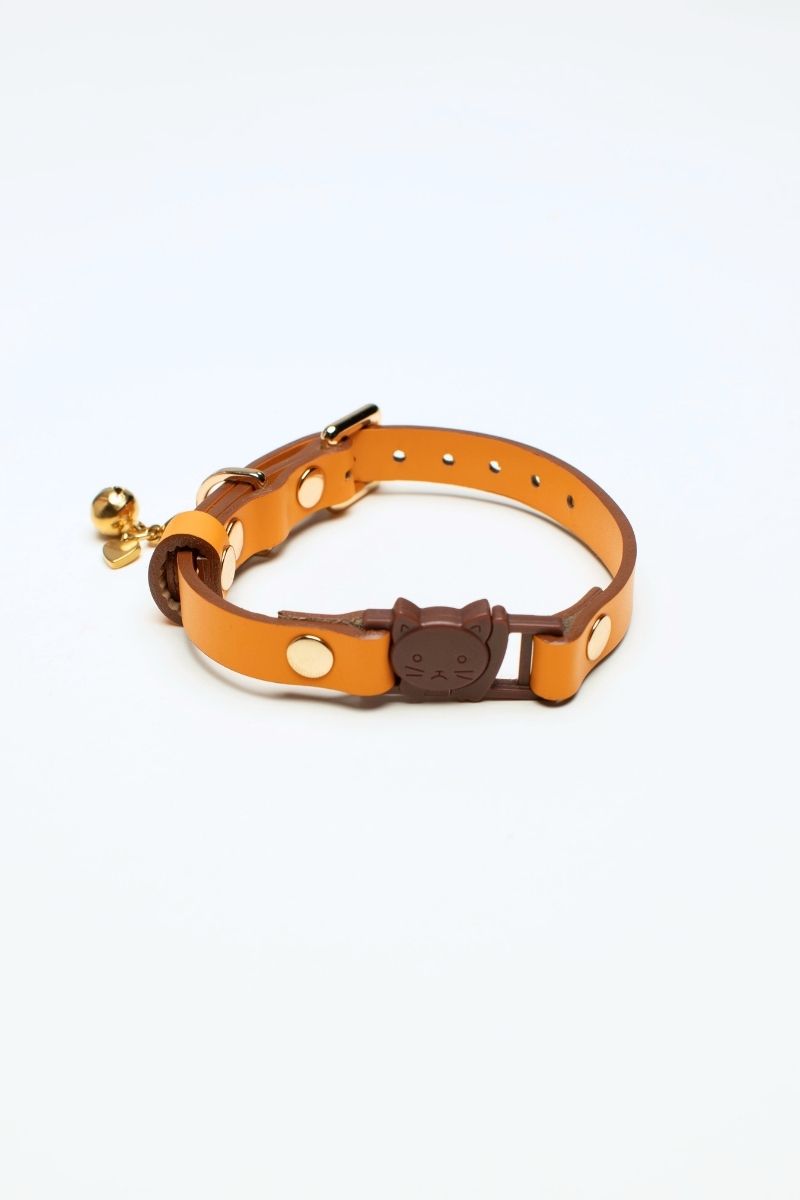 CAT COLLAR IN ORANGE
