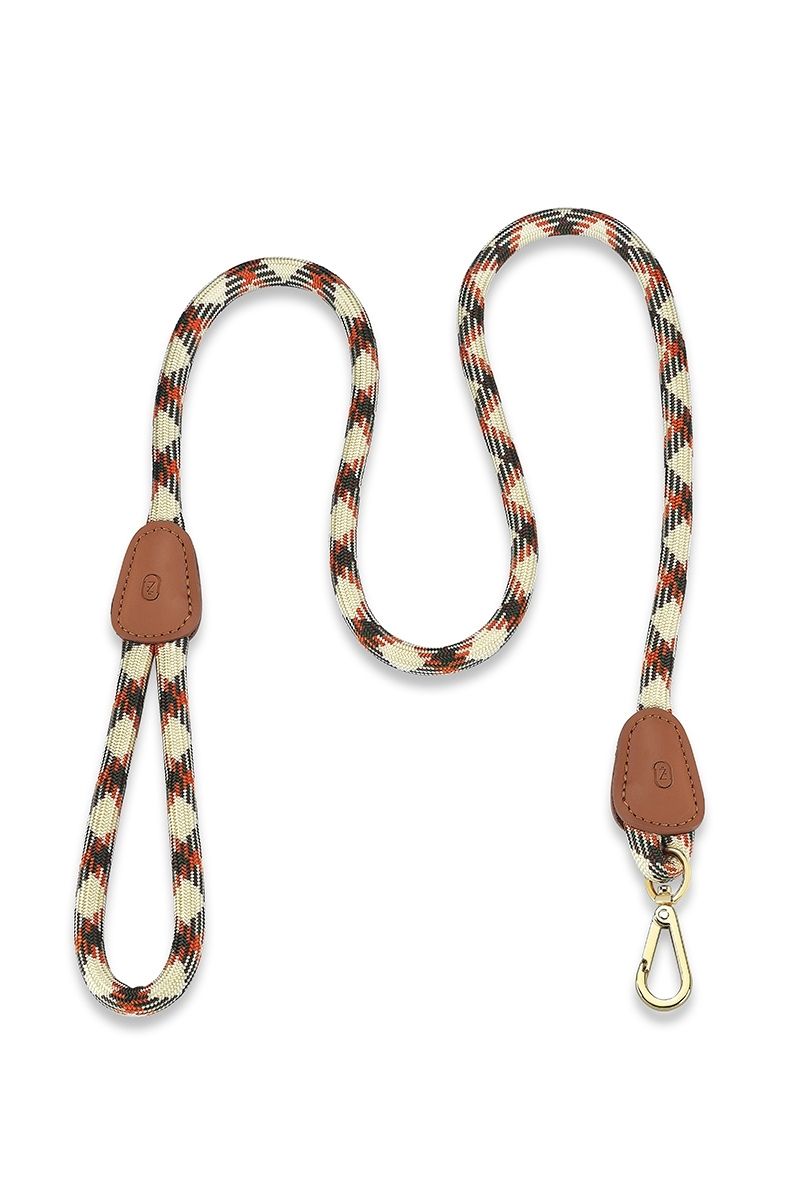 LOOP LEASH CARAMEL MIX | GOLD