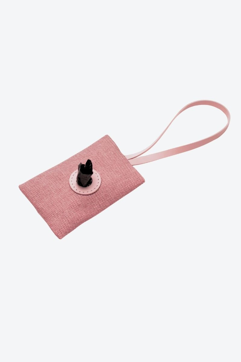 CANDY PINK POOP BAG HOLDER