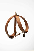 CROSS HARNESS IN CARAMEL BROWN